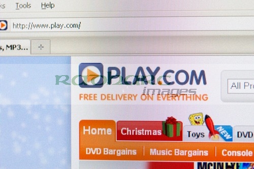 Internet Christmas shopping