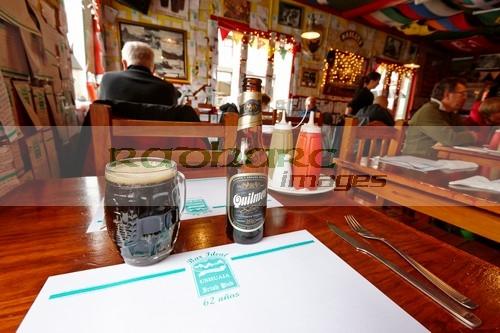 quilmes stout at irish pub and restaurant Ushuaia Argentina