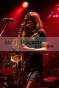 BELFAST,-UNITED-KINGDOM-_-AUGUST-15:-Abi-Harding-performs-with-The-Zutons-on-Day-3-Belsonic,-Custom-House-Square,-Belfast,-United-Kingdom