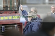 Richard-Attenborough-directing-on-the-set-Closing-The-Ring,-Sir-Richard-Attenboroughs-latest-film