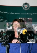 Paula-McCartney-at-the-PSNI-press-conference-requesting-further-information-about-the-murder-their-brother-Robert-McCartney-in-Belfast-one-year-ago.