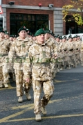 Royal-Irish-Regiment-soldiers-march-at-the-Royal-Irish-Regiment-RIR-Homecoming-Parade-in-Belfast-on-September-02,-2008-in-Belfast,-Northern-Ireland.-The-parade,-which-passed-relatively-peacefully,-was-for-troops-returning-from-Iraq-Afghanistan.