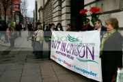 Pro-Anti-gay-protestors-outside-the-Gay-Wedding-Shannon-Sickels-Grainne-Close-under-the-UKs-new-civil-partnership-laws,-Belfast-City-Hall,-Belfast,-Northern-Ireland