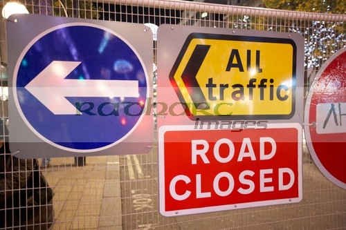 Oxford Street London road closed