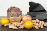 the-spoils-from-trick-or-treating-with-halloween-turnip-jack_o_lantern.-Traditionally-in-Ireland-turnips-or-swedes-were-used-to-create-the-lanterns-irish-immigrants-in-america-used-pumpkins-instead.