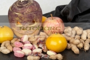 the-spoils-from-trick-or-treating-with-halloween-turnip-jack_o_lantern.-Traditionally-in-Ireland-turnips-or-swedes-were-used-to-create-the-lanterns-irish-immigrants-in-america-used-pumpkins-instead.