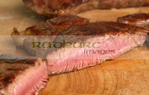 Forthill Farm Chump steak cooked medium - Radharc Image - Joe Fox Photography