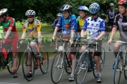junior-cyclists-line-up-for-support-race-during-national-criterium-championships-ormeau-park-belfast-16th-June-2004