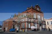 Newry-Town-Hall-designed-by-William-Batt-county-down-side-northern-ireland-uk-the-town-hall-was-built-on-bridge-over-the-river-clanrye-between-counties-down-armagh