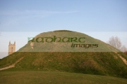 Dundonald-moat-or-motte-man-made-artificial-mound-for-fort-county-down-northern-ireland-uk