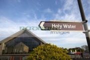 signpost-for-holy-water-outside-knock-marian-shrine-county-mayo-republic-ireland