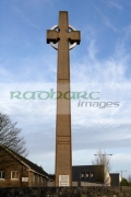 papal-high-cross-built-on-the-site-the-altar-pope-john-paul-II-mass-when-visiting-knock-marian-shrine-county-mayo-republic-ireland-in-1979