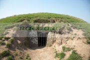 small-neolithic-passage-tomb-known-as-the-mound-the-hostages-on-the-hill-tara-teamhair-na-ri-hill-the-king-archaeological-complex-in-county-meath-republic-ireland