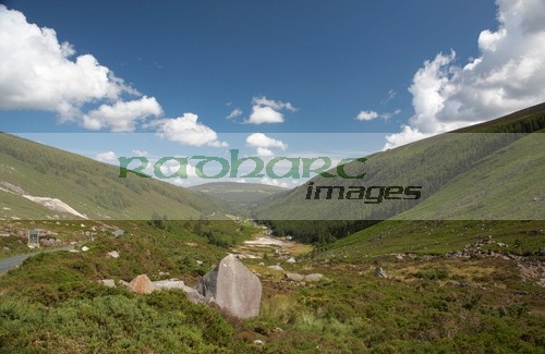 looking-down-towards-Glendalough-from-the-Wicklow-gap-road-on-the-left-side