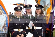 female-members-unionist-flute-band-during-12th-July-Orangefest-celebrations-in-Dromara-county-down-northern-ireland